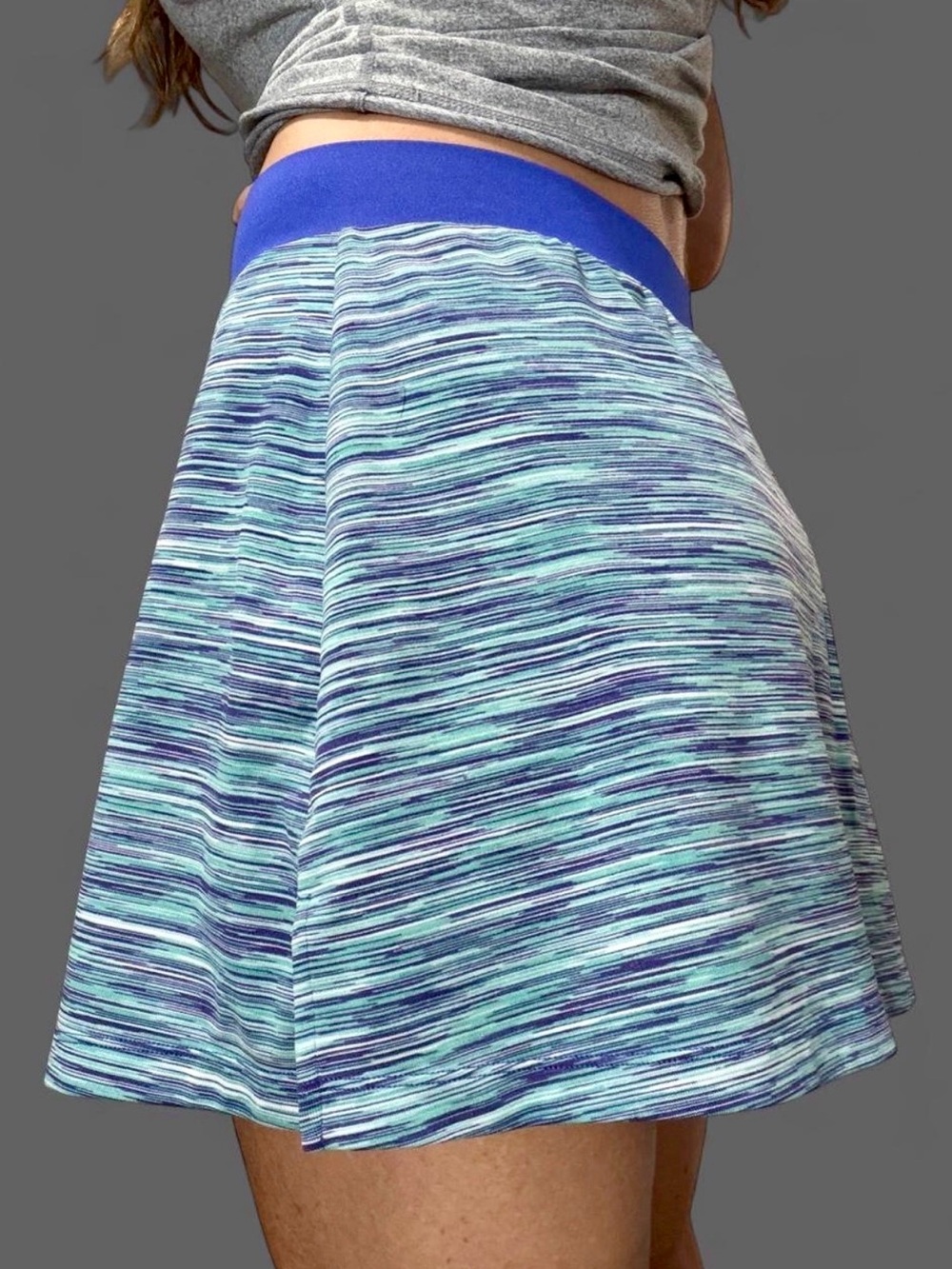 Womens Skort Skirt size S Tennis Golf Activewear Purple Athletic Short Mini Tail